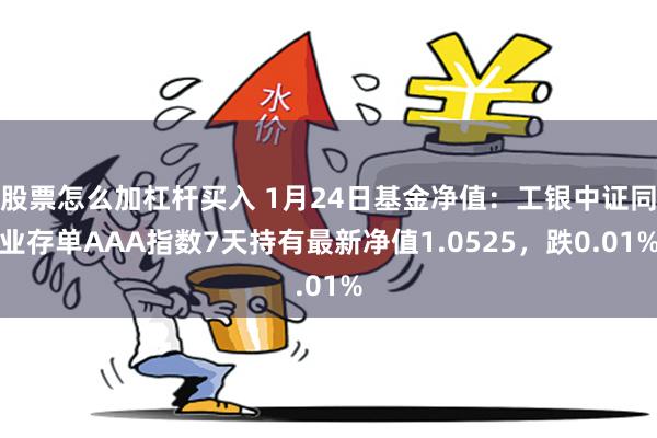 股票怎么加杠杆买入 1月24日基金净值：工银中证同业存单AAA指数7天持有最新净值1.0525，跌0.01%